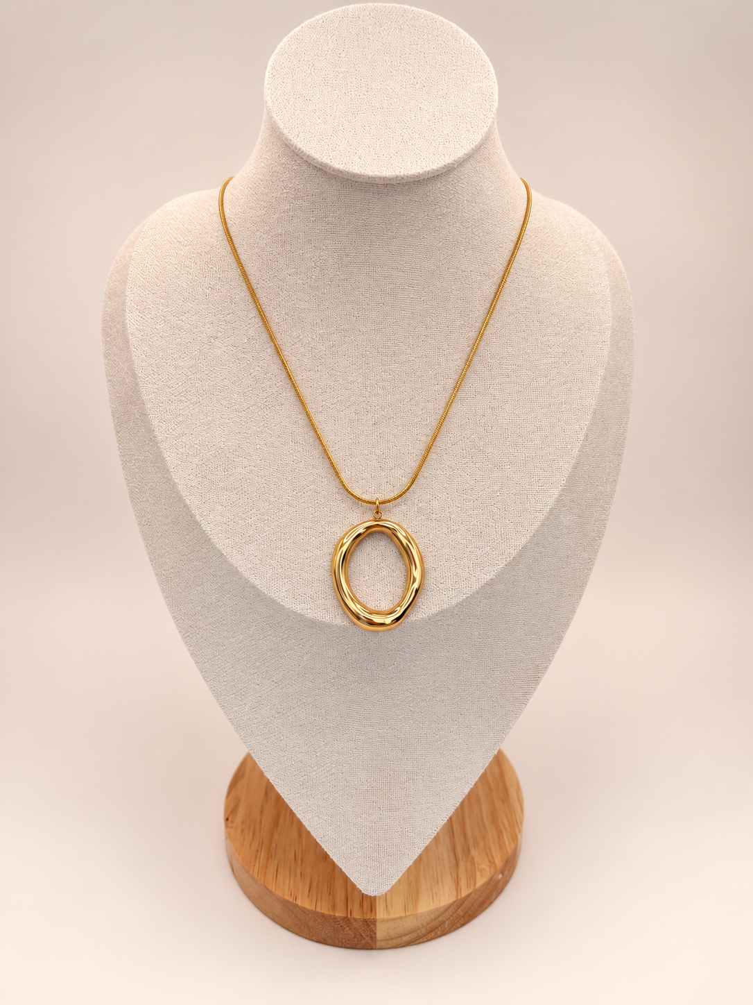 Statement ketting goud