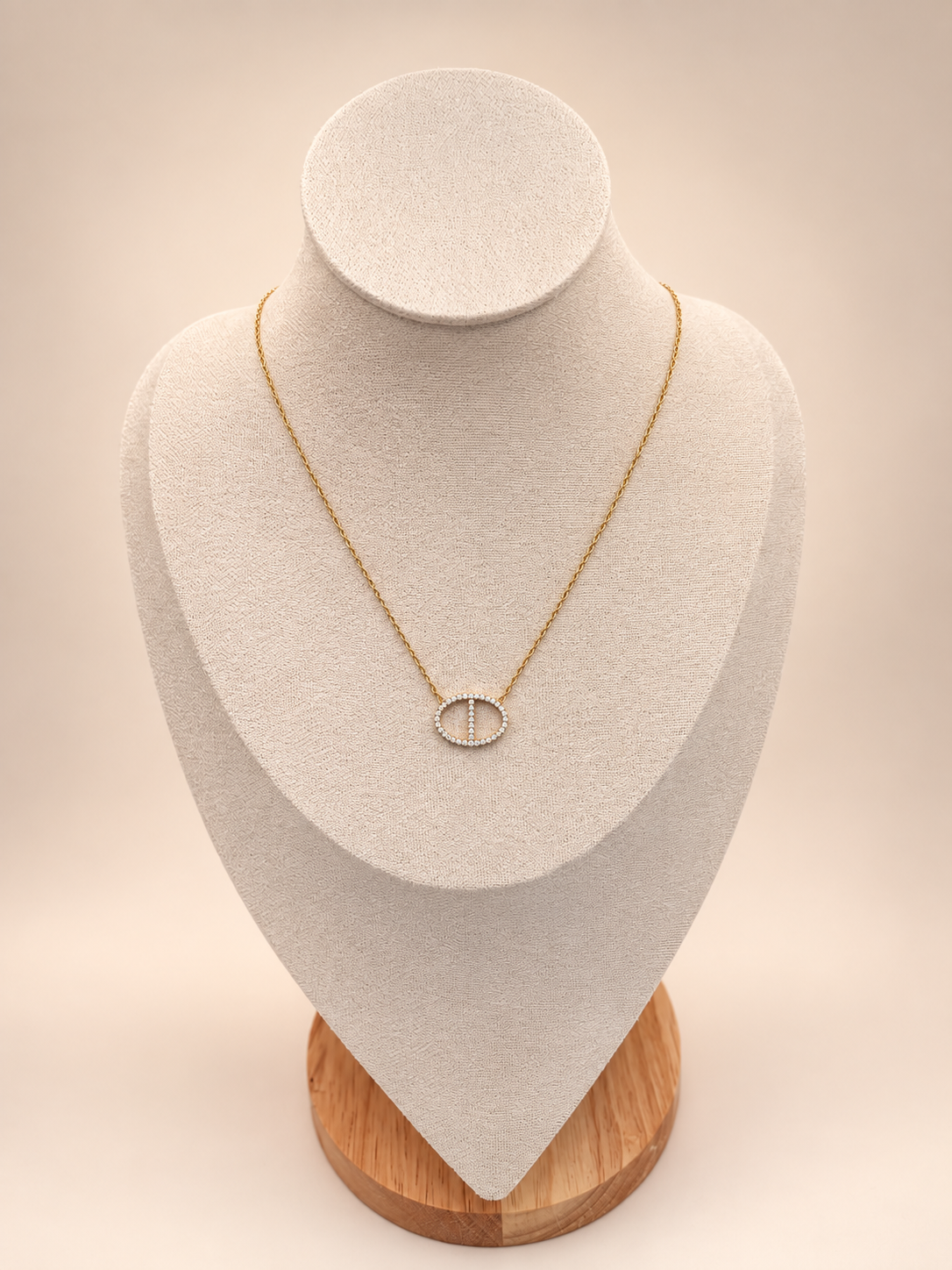 Ketting rondjes goud