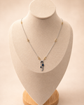 Ketting goud en zilver clip