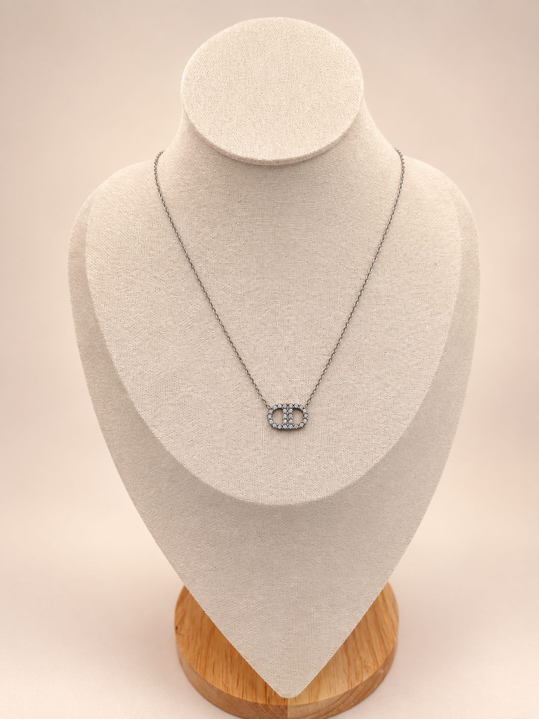 Ketting rondjes zilver