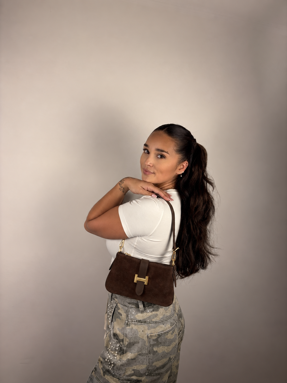 Noa bag suède