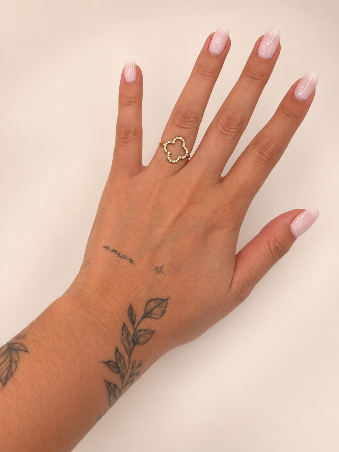 Minimalistische ring goud
