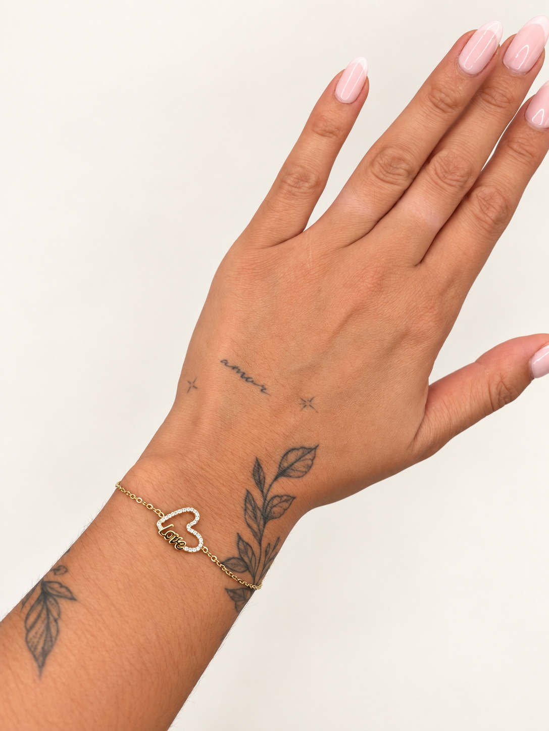 Love armband goud