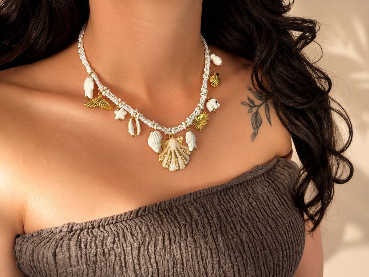 Ibiza charm necklace