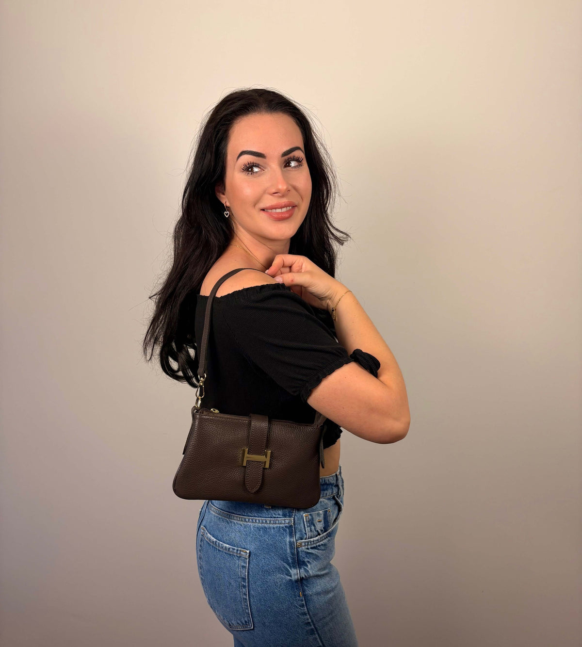 Noa leather bag