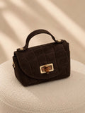 Bamboo bag suède