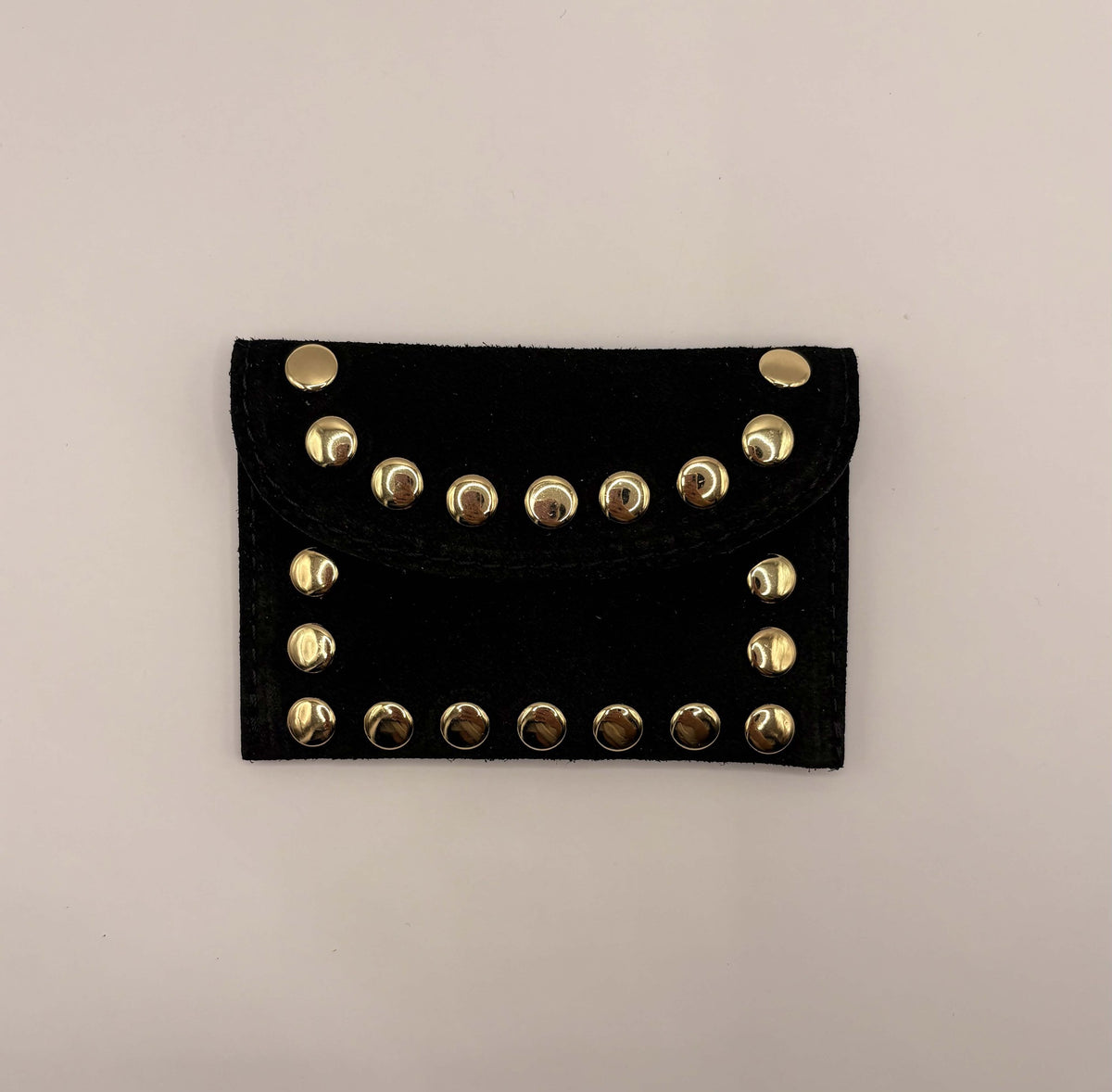 Beursje studs suède