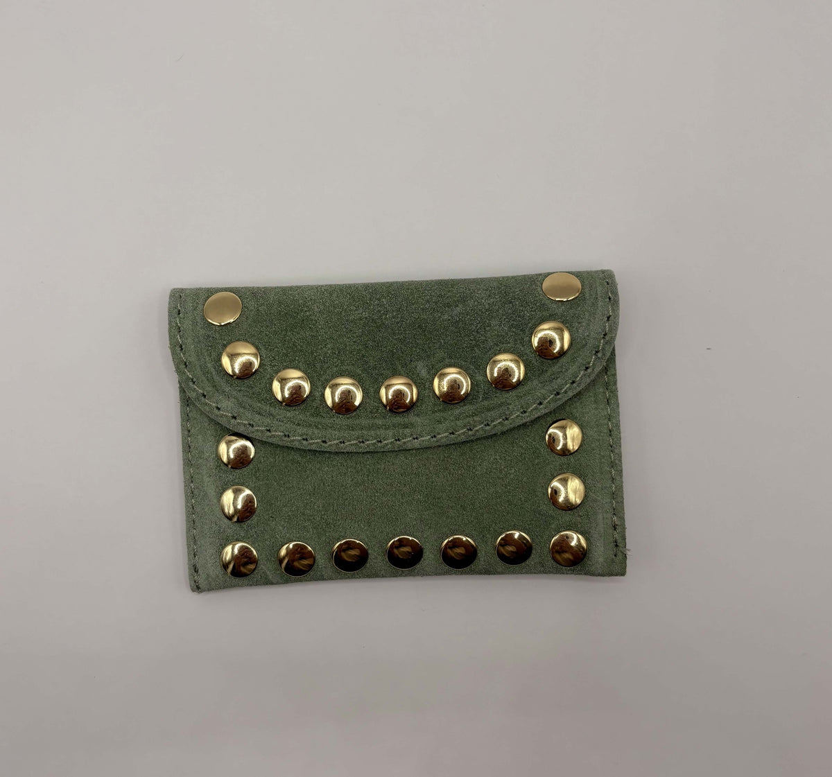 Beursje studs suède